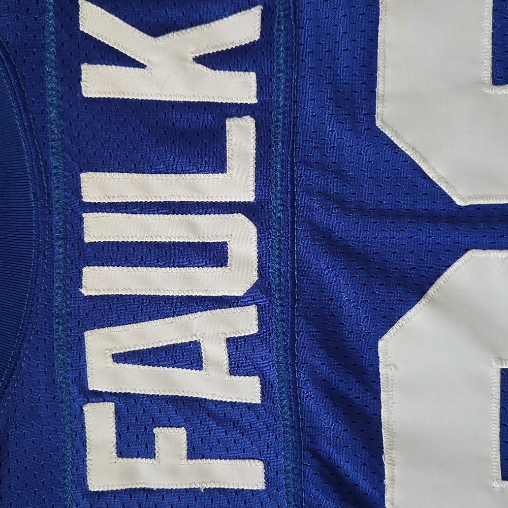 1995 Marshall Faulk Indianapolis Colts Wilson Authentic NFL Jersey - Picture 9 of 9